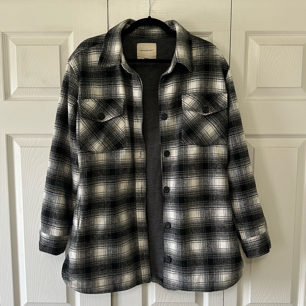 Plaid Flannel Shacket